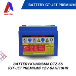AKI / BATTERY KHARISMA GTZ5S BLUE PREMIUM (12V-5AH/10HR) - Gambar 3