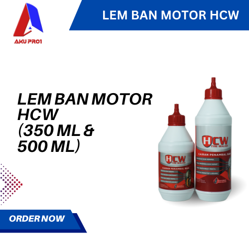 LEM BAN / CAIRAN TUBELESS / PENAMBAL BAN MOTOR HCW