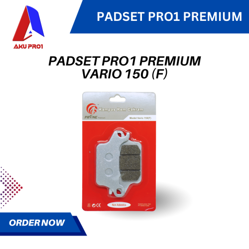 PADSET / DISPAD KAMPAS CAKRAM VARIO 150 (F) PRO1 PREMIUM