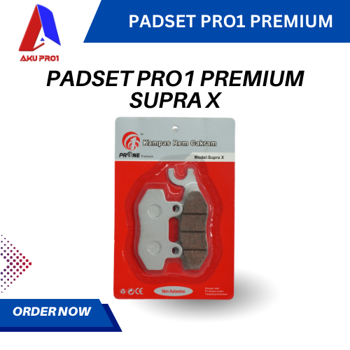 PADSET / DISPAD KAMPAS CAKRAM SUPRA X, SMASH PRO1 PREMIUM