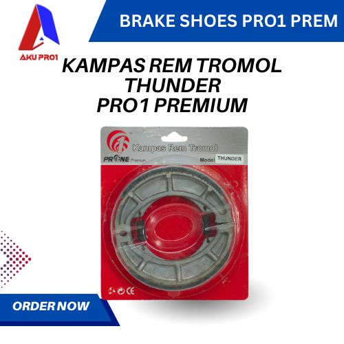 KAMPAS REM BELAKANG TROMOL THUNDER, THUNDER 125 PRO 1 PREMIUM