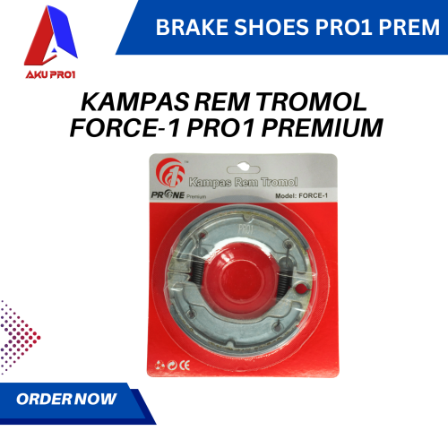 KAMPAS REM BELAKANG TROMOL FORCE 1 / FORCE, F1ZR, VEGA, VEGA R PRO 1 PREMIUM