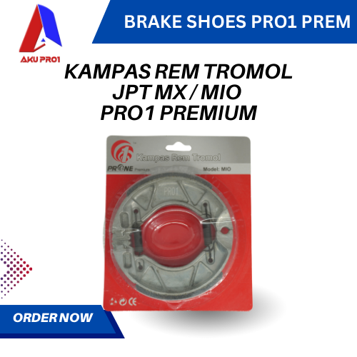 KAMPAS REM BELAKANG TROMOL JUPITER MX, MIO PRO 1 PREMIUM