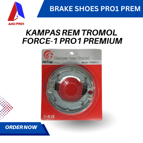 KAMPAS REM BELAKANG TROMOL FORCE 1 / FORCE, F1ZR, VEGA, VEGA R PRO 1 PREMIUM