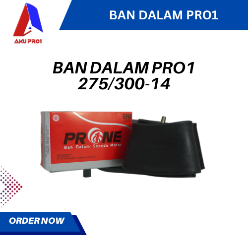 BAN DALAM MOTOR 275/300-14 PRO-ONE