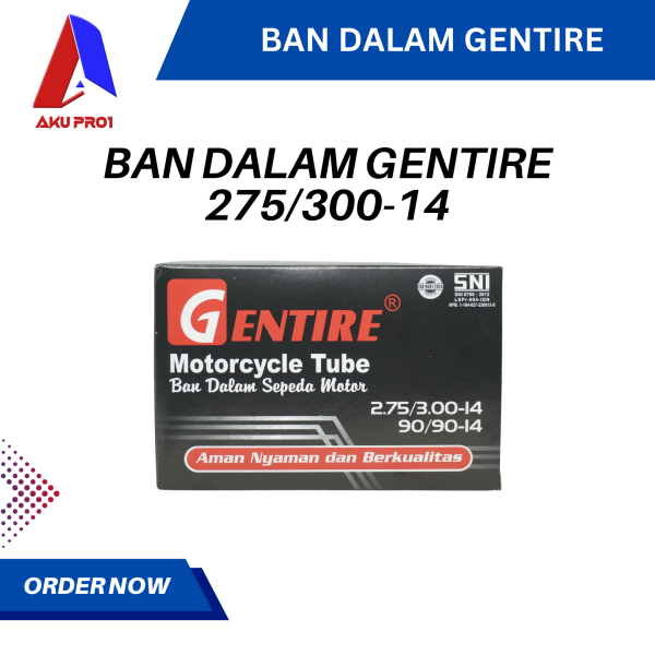 BAN DALAM MOTOR 275/300-14 GENTIRE