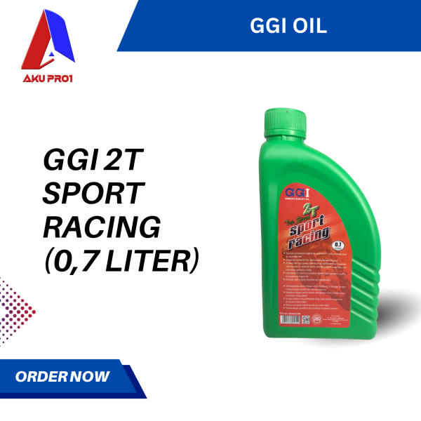 OLI GGI 2T SPORT RACING / SPORT ENGINE OIL SAE 20 API TB (0,7 LITER / 700 ML) - Gambar 2