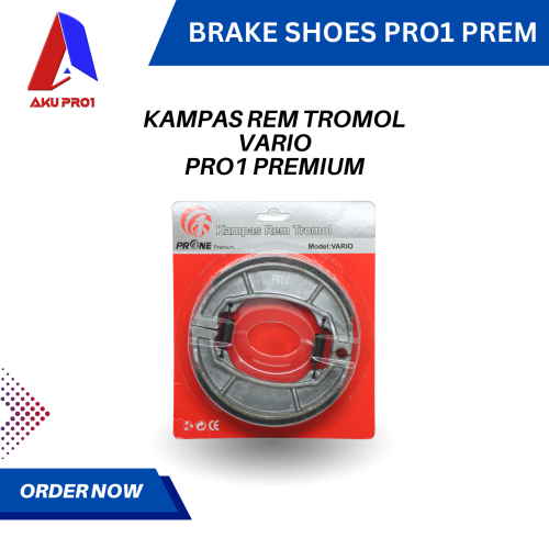 KAMPAS REM BELAKANG TROMOL VARIO, MEGA PRO NEW, BEAT, VERZA PRO 1 PREMIUM