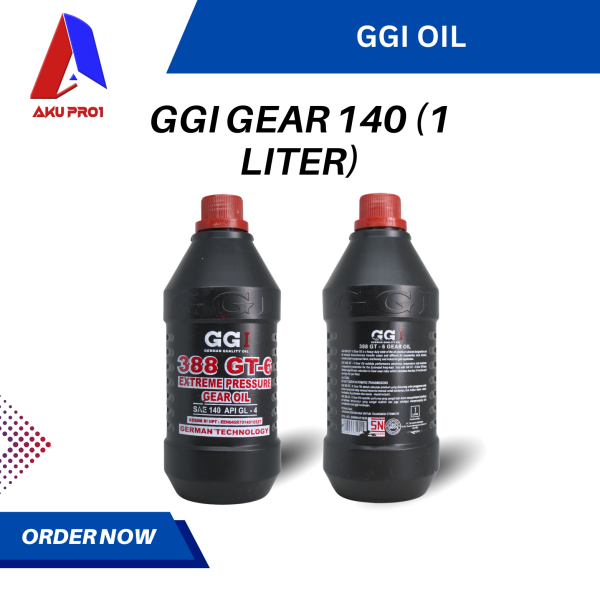 GGI GEAR SAE 140 / OLI GARDAN TRANSMISI (1 LITER)