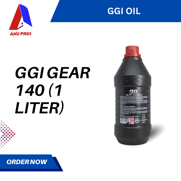 GGI GEAR SAE 140 / OLI GARDAN TRANSMISI (1 LITER) - Gambar 2