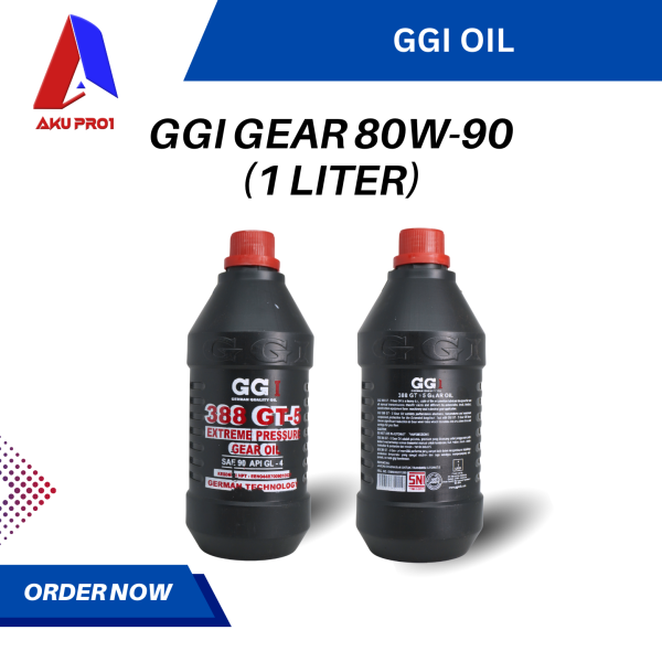 GGI GEAR SAE 80W-90 / OLI GARDAN TRANSMISI (1 LITER)