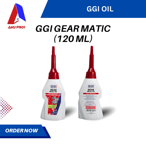 OLI GGI MATIC GEAR OIL / OLI GARDAN / TRANSMISI SAE 10W-30 API SL JASO MB (120 ML)