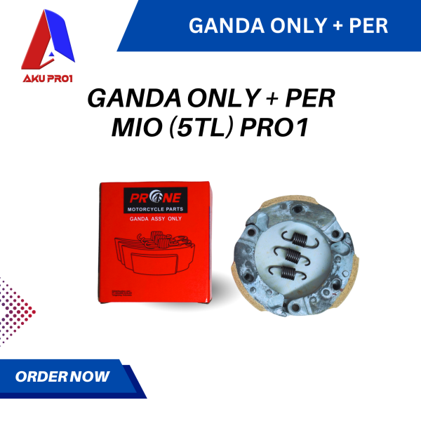 GANDA ONLY / KAMPAS GANDA KOPLING OTOMATIS MIO, MIO OLD (5TL) PRO1 - Gambar 2