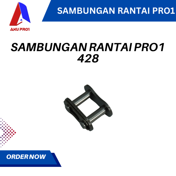 SAMBUNGAN RANTAI / PENYAMBUNG RANTAI MOTOR 428 / 428H - Gambar 3