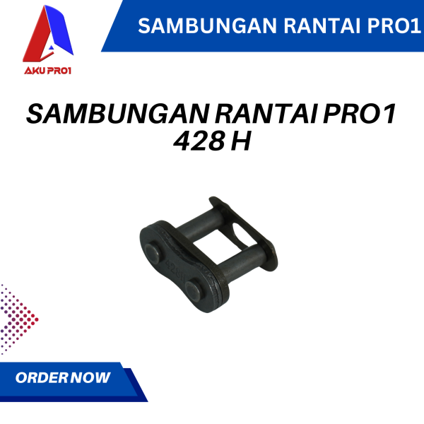 SAMBUNGAN RANTAI / PENYAMBUNG RANTAI MOTOR 428 / 428H - Gambar 2