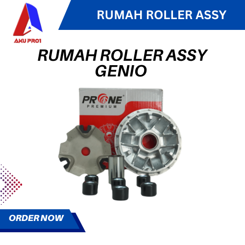 RUMAH ROLLER ASSY GENIO PRO1 PREMIUM