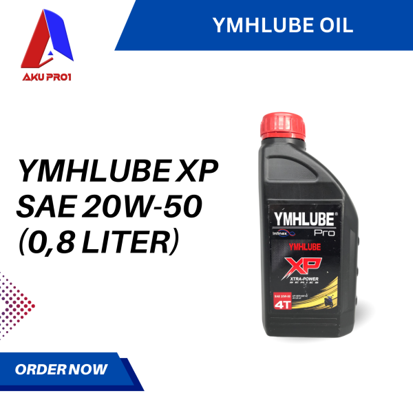 OLI YMHLUBE XP 4-STROKE ENGINE OIL EXTRA POWER SAE 20W-50 (0,8 LITER / 800 ML) - Gambar 3