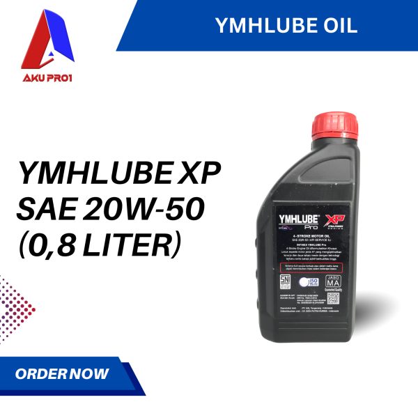 OLI YMHLUBE XP 4-STROKE ENGINE OIL EXTRA POWER SAE 20W-50 (0,8 LITER / 800 ML) - Gambar 2