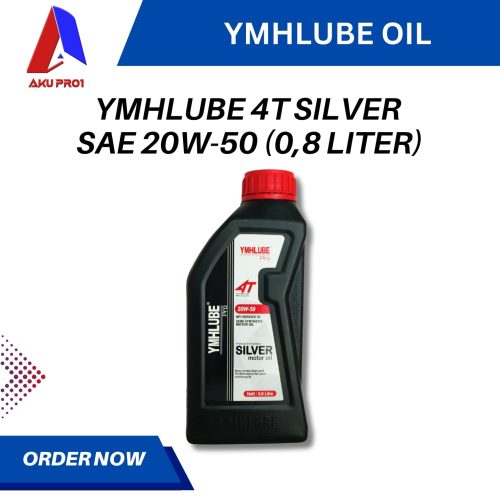 OLI YMHLUBE 4T SILVER / ENGINE OIL SAE 20W-50 (0,8 LITER / 800 ML)