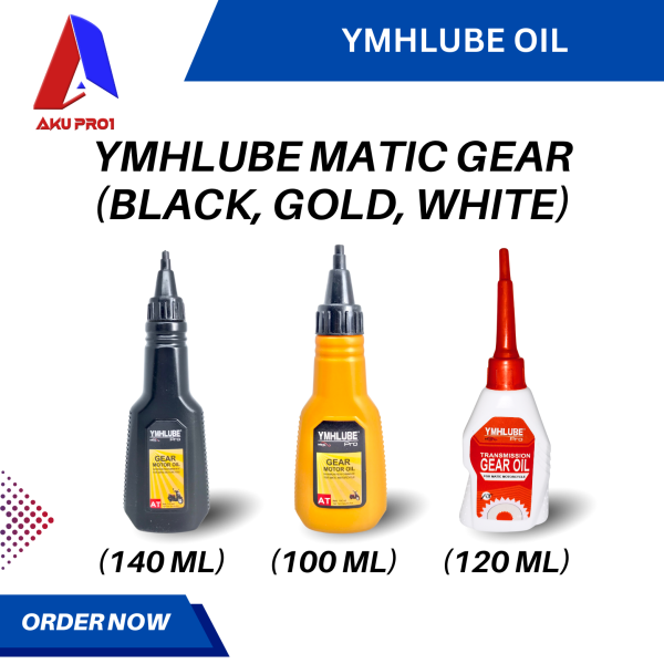 OLI YMHLUBE MATIC GEAR OIL / OLI GARDAN / TRANSMISI SAE 10W-30 API SL JASO MB (100 ML / 120 ML / 140 ML)