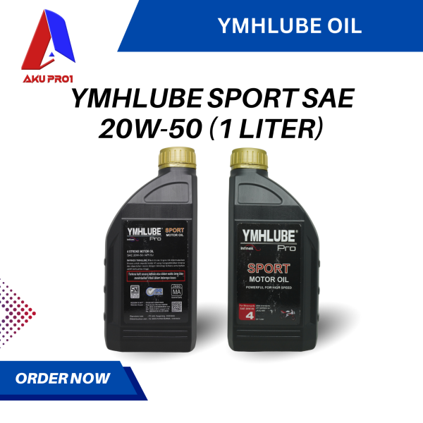 OLI YMHLUBE 4T SPORT / ENGINE OIL SAE 20W-50 (1 LITER)