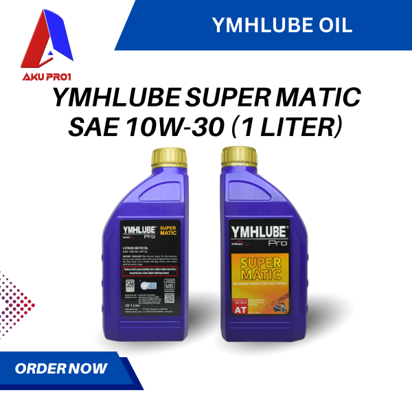 OLI YMHLUBE SUPER MATIC / ENGINE OIL SAE 10W-30 (1 LITER)