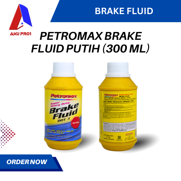 MINYAK REM MOTOR / BRAKE FLUID DOT 3 PETROMAX (50 ML / 300 ML / 1 LITER) - Gambar 3