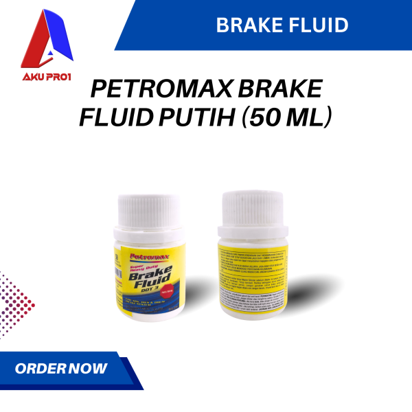 MINYAK REM MOTOR / BRAKE FLUID DOT 3 PETROMAX (50 ML / 300 ML / 1 LITER) - Gambar 4