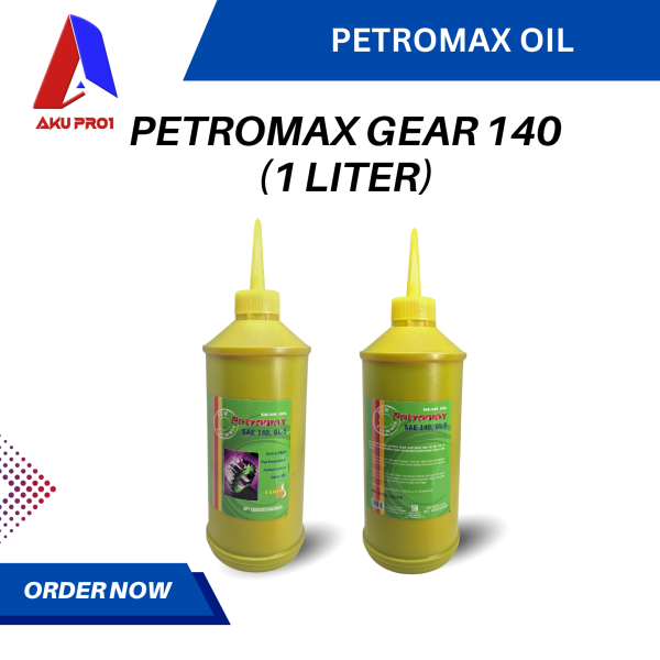 PETROMAX GEAR OIL / OLI GARDAN TRANSMISI SAE 140 GL-5 (1 LITER)