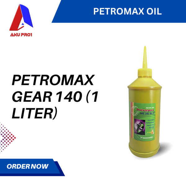 PETROMAX GEAR OIL / OLI GARDAN TRANSMISI SAE 140 GL-5 (1 LITER) - Gambar 2