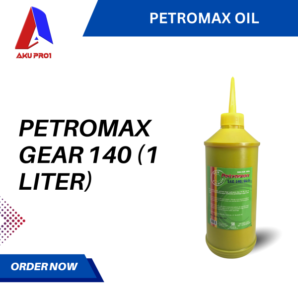 PETROMAX GEAR OIL / OLI GARDAN TRANSMISI SAE 140 GL-5 (1 LITER) - Gambar 3