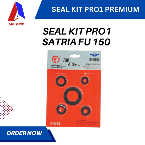 SEAL KIT / SEAL KOMPLIT / OIL SEAL MOTOR SATRIA FU 150 PRO 1 PREMIUM
