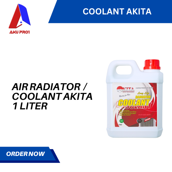 AIR RADIATOR COOLANT AKITA 1 LITER MOBIL MOTOR - Gambar 2