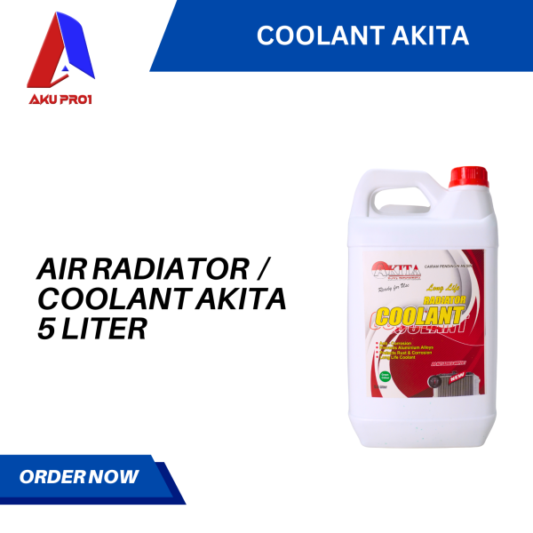 AIR RADIATOR COOLANT AKITA 5 LITER MOBIL MOTOR - Gambar 2