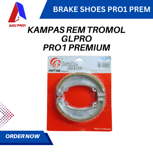 KAMPAS REM BELAKANG TROMOL GLPRO PRO 1 PREMIUM