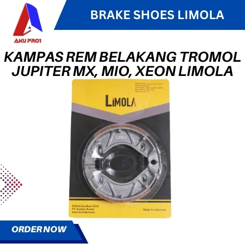 KAMPAS REM BELAKANG TROMOL JUPITER MX, MIO, XEON LIMOLA