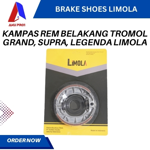 KAMPAS REM BELAKANG TROMOL GRAND, SUPRA, LEGENDA LIMOLA
