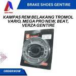 KAMPAS REM BELAKANG TROMOL VARIO, MEGA PRO NEW, BEAT, VERZA GENTIRE - Gambar 2