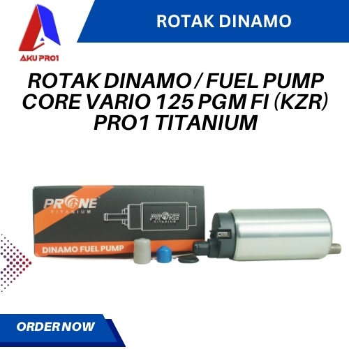 ROTAK DINAMO / FUEL PUMP CORE VARIO 125 PGM FI (KZR) PRO1 TITANIUM