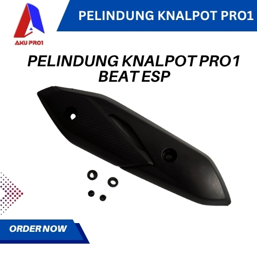 PELINDUNG KNALPOT / COVER TUTUP KNALPOT BEAT SPORTY ESP NEW F1 2015 PRO1