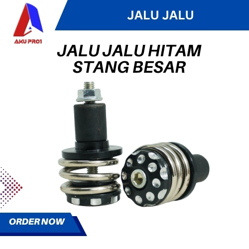 JALU JALU HITAM STANG (BESAR) MOTOR UNIVERSAL VARIASI