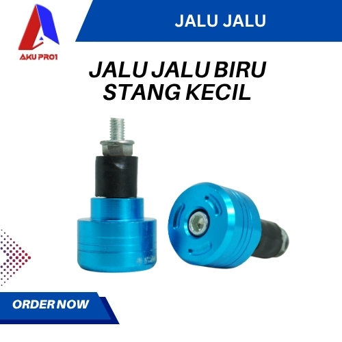 JALU JALU BIRU MUDA STANG (KECIL) MOTOR UNIVERSAL VARIASI