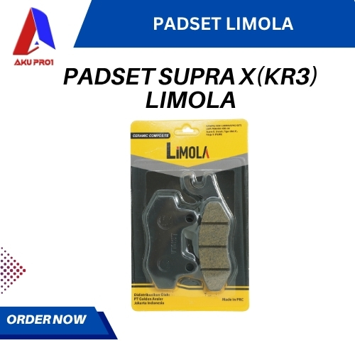 PADSET / DISPAD KAMPAS CAKRAM SUPRA X, SMASH LIMOLA