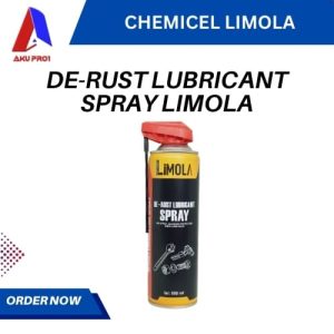 DE-RUST LUBRICANT SPRAY LIMOLA / PELUMAS ANTI KARAT (500 ML)