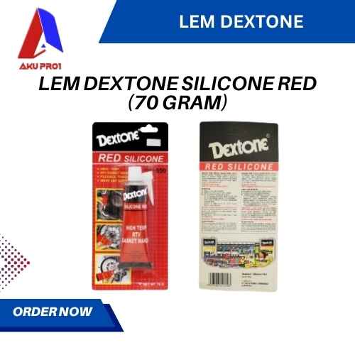 LEM DEXTONE RED SILICONE SEALANT (70 GRAM)