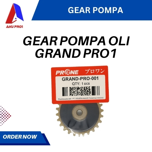 GEAR POMPA OLI / GIGI POMPA OLI MOTOR HONDA GRAND PRO 1