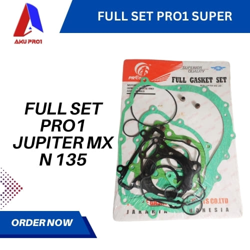 FULL SET / FULLSET JUPITER MX NEW 135 GASKET PAKING PRO1 SUPER