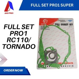 FULL SET / FULLSET RC 110, TORNADO, GASKET PAKING PRO1 SUPER