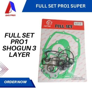 FULL SET / FULLSET SHOGUN NEW 3 LAYER GASKET PAKING PRO1 SUPER