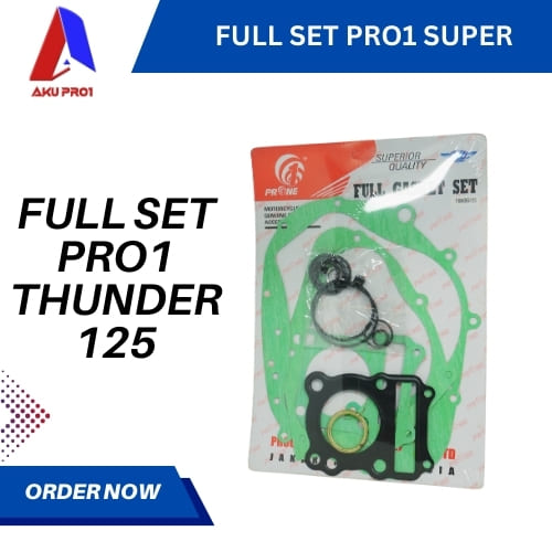 FULL SET / FULLSET THUNDER 125 GASKET PAKING PRO1 SUPER